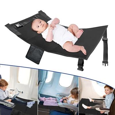 Portable toddler aircraft seat extender children's foot hammock travel  pedal baby plane footrest bed aircraft travel essentials