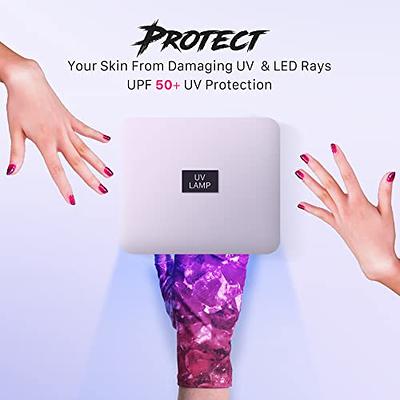 ManiGlovz - UPF 50+ UV Light Protective Nail Gloves