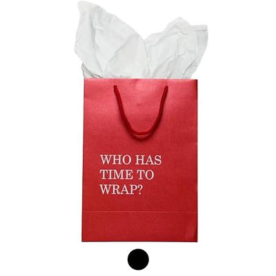 Fay People Birthday Bag - 4pk Black Gift Bags; Medium Gift Bags with Tissue  Paper, Over 15 Design Options for Unusual Funny Gifts