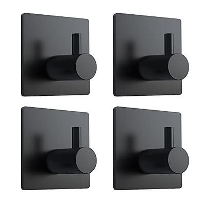 Honmein 6 Pcs Adhesive Wall Hooks for Hanging - Waterproof Shower Hooks, Heavy  Duty Towel Hooks for Bathrooms, Kitchens, and Offices (Black) - Yahoo  Shopping
