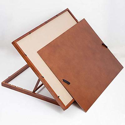 Bits and Pieces - Deluxe Swivel Puzzle Easel Board - Jigsaw Table Accessory - Non-Slip Felt Work Surface with Cover