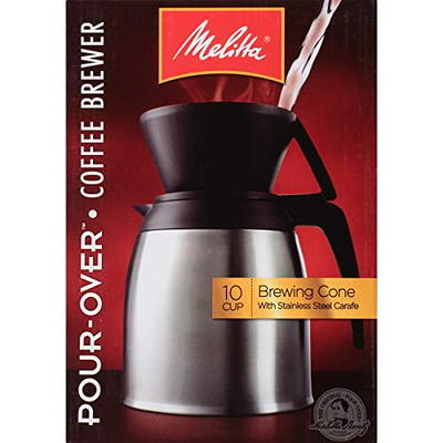 KALORIK Retro 10-Cup Cream Drip Coffee Maker CM 46085 CR - The Home Depot