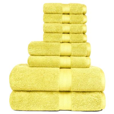 FRESHFOLDS Orange Solid 100% Cotton Bath Towel (Set of 4) EC100595 - The  Home Depot