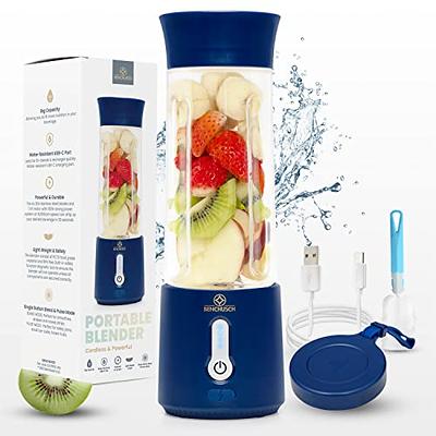  Portable Blender, Type-C Rechargeable Travel Juicer