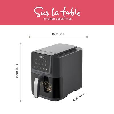 Sur La Table Kitchen Essentials 8qt Air Fryer Black