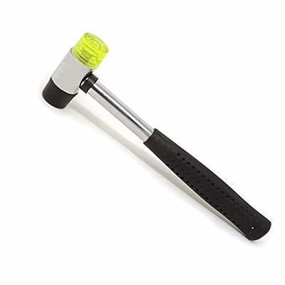 Rubber Hammer-KAIHAOWIN 25mm Small Rubber Mallet Soft Plastic Mallet Hammer  with Ergonomic Shaped Anti-Slip Handle for Jewelry Making Leathering Crafts  Woodworking - Yahoo Shopping