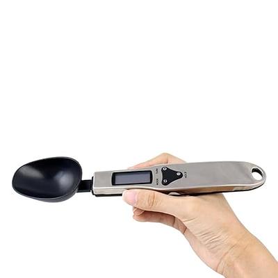 Set Digital Spoon Scale and Ajustable Measuring Manual Spoon High