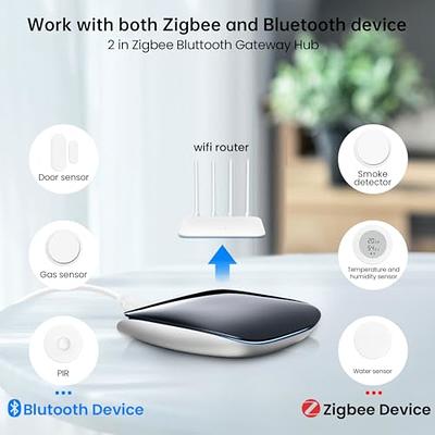 MOES Tuya Multi-Mode Smart Gateway Hub WiFi ZigBee Bluetooth Mesh Home  Bridge