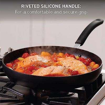 Circulon Radiance Hard-Anodized Nonstick Skillet Frying Pan Set 2-Piece Gray