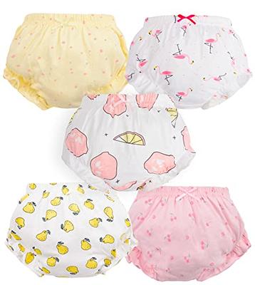 Baby Girls' Bloomers Brief Underwear Cotton - Kids Cool Breathable Comfort  Panty - Toddler Undies Cute Diaper Covers Multipacks, Soft and Wash Well  9-12 Months - Yahoo Shopping