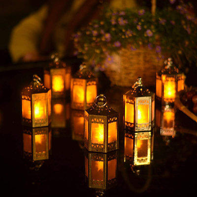 Battery Powered Outdoor Lanterns