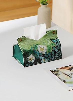 Tissue Box Cover, Decorative Tissue Box Holder, Car Tissue Holder