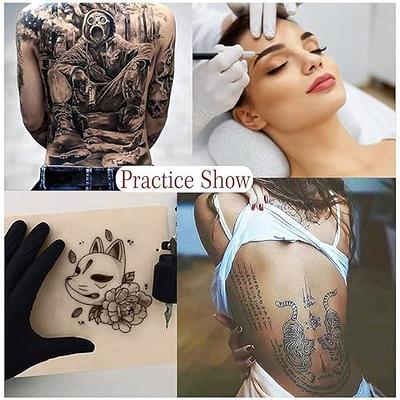Tattoo Skin Practice - Yuelong 20pcs Blank Tattoo Practice Skins Double  Sides Fake Skin Soft Rubber Pads Tattooing Microblading Practice Skin  Tattoo Machine Parts for Artist - Yahoo Shopping