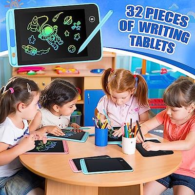 6 Pieces LCD Writing Tablet for Kids, 6.5 Inch Drawing Board Doodle  Scribbler Board for 3-6 Years Old Girls Boys, Erasable Electronic Painting