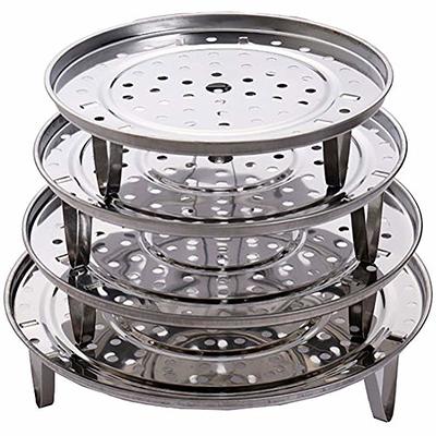 2 Packs Vegetable Steamer Baskets Stainless Steel Veggie Steamer