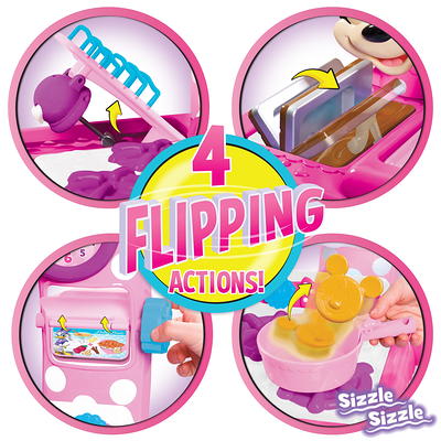 Disney Junior Minnie Mouse Flipping Fun Pretend Play Kitchen Set, Play  Food, Realistic Sounds, Kids Toys for Ages 3 up - Yahoo Shopping
