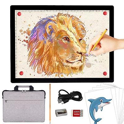 LED Light Pad, ELICE A4 Wireless Battery Powered Light Pad Artcraft Tracing  Pad Light Box Dimmable Brightness Rechargeable Light Board for Artists  Drawing Sketching Animation Stencilling X-ray Viewing - Yahoo Shopping