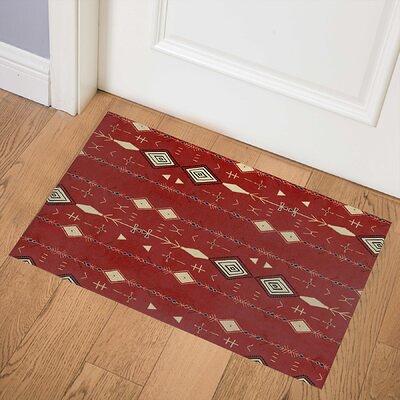 EVERGRACE Multi Half-round Indoor Decorative Utility Mat in the