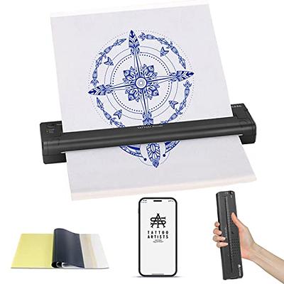 10pcs Tattoo Transfer Paper A4 Size Tattoo Stencil Transfer Paper for  Tattooing, Tattoo Printer Machine Accessories