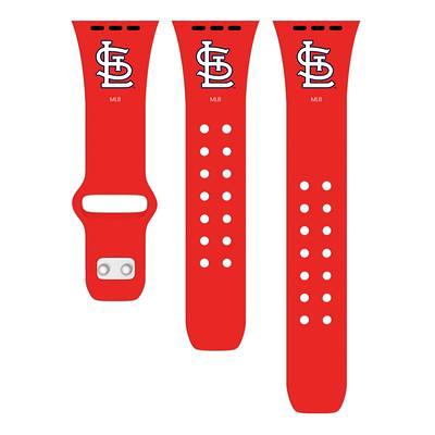 Lids St. Louis Cardinals Baby Blue Band Unisex Modify Watch With