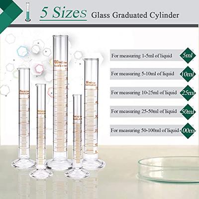 Pyrex Borosilicate Double Graduated Cylinder - 1000 x 10 mL