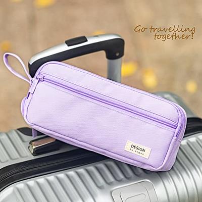 HVOMO Big Capacity Pencil Case High Large Storage Pouch Marker Pen Case  Travel Simple Stationery Bag School College Office Organizer for Teens  Girls