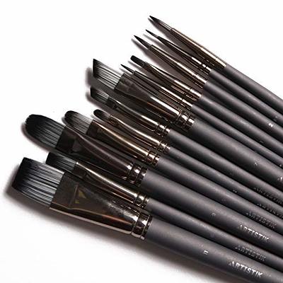 Detail Model Paint Brushes Set - 6 Pieces Miniature Painting Brushes for  Acrylic, Watercolor - Airplane Kits, Ceramic, Plastic Model, Warhammer 40k