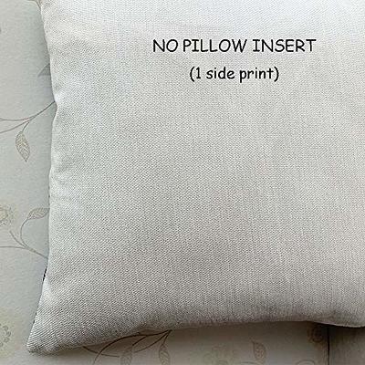 Cotton Linen Pillow Covers Sofa Square Throw Cushion Case 18x18 in Home  Decor