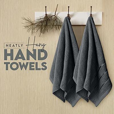 Utopia Towels [6 Pack Premium Hand Towels Set, (16 x 28 inches) 100% Ring  Spun Cotton, Ultra Soft and Highly Absorbent 600GSM Towels for Bathroom