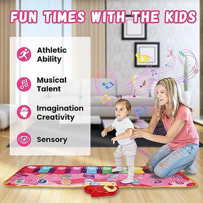 Baby Musical Mats with 25 Music Sounds, Musical Toys Child Floor Piano  Keyboard Mat Carpet Animal Blanket Touch Playmat Early Education Toys for  Baby Girls Boys Toddlers (1 to 5 Years Old) - Yahoo Shopping