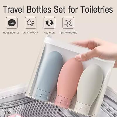 Cosywell Travel Bottles for Toiletries 4pcs 3.4oz Travel Shampoo and  Conditioner Bottles TSA Approved Travel Size Containers Leak Proof Small  Plastic Squeeze Bottles with Flip Cap - Yahoo Shopping