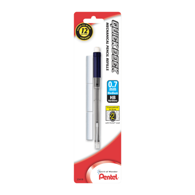 Pentel GraphGear 1000 Drafting Pencil (0.5 mm), Eraser Refills, 1