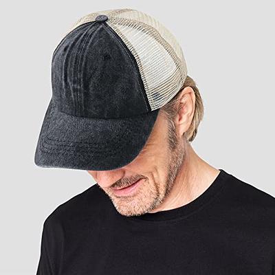 3 Pack Trucker Hats for Men/Women-Washed Baseball Cap for Outdoor  Sports-Vintage Dad Hat,Mesh Back, Adjustable Buckle Closure (Blk/Pnk/Blu) -  Yahoo Shopping