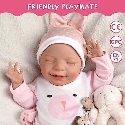Reborn Baby Dolls 20 inch Realistic Newborn Baby Dolls Full Body Vinyl  Sleeping Baby Girl Real Life Baby Dolls with Toy Accessories Gift Set for  Kids Age 3+ 