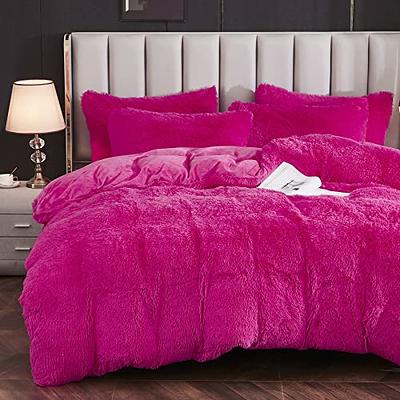 Soft Plush Faux Fur Fluffy Bedding Set