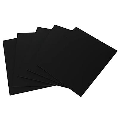 Zingarts Black Canvas 5x7 Inch 12-Pack,100% Cotton Primed Painting