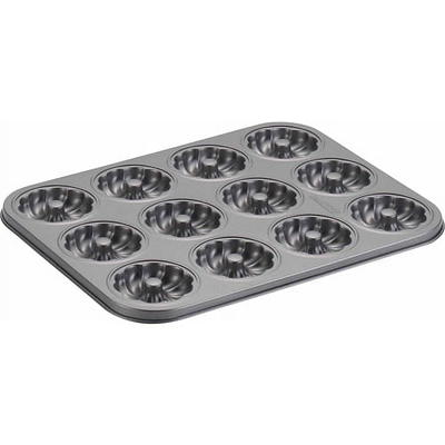 GoodCook 48-Cup Nonstick Steel Mini Cupcake and Muffin Pan, Gray