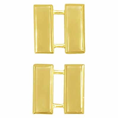 Smith & Warren 3/4 H Captain Bars Collar Brass Rank Insignia Gold Finish  Police Military Uniform Pin - Yahoo Shopping