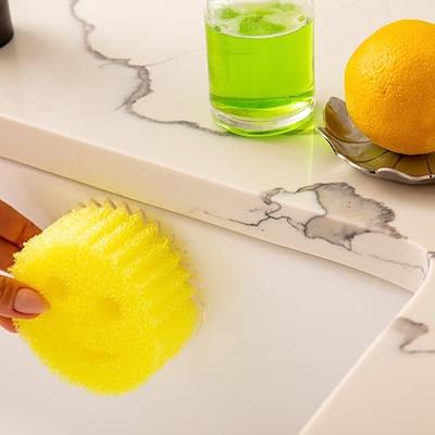 Scrub Daddy Sponge Holder - Sponge Caddy - Suction Sponge Holder, Sink  Organizer for Kitchen and Bathroom, Self Draining, Easy to Clean Dishwasher