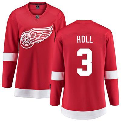 Women's Fanatics Branded Justin Holl Red Detroit Wings Home Breakaway Player Jersey Size: Medium