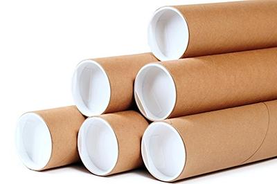 Stockroom Plus 12-Pack Mailing Tubes with Caps, 2x15-Inch Kraft Paper  Poster Tube for Shipping, Packing, Bulk Round Packaging, Cardboard Mailers,  Art Prints, Maps, Blueprint (Brown) - Yahoo Shopping
