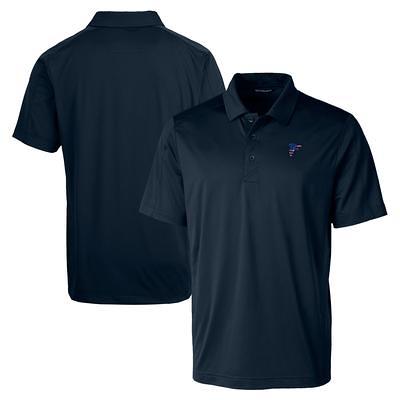 Men's Cutter & Buck Black Carolina Panthers Prospect Textured Stretch Polo