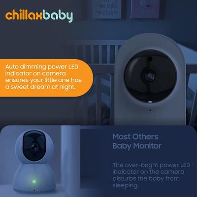  HelloBaby 720P 5.5'' HD Video Baby Monitor No WiFi, Remote Pan  Tilt Zoom Baby Monitor with Camera and Audio Wide View Range, 1080P Camera,  Night Light, Hack Proof, 4000mAh Battery, Time&Clock 