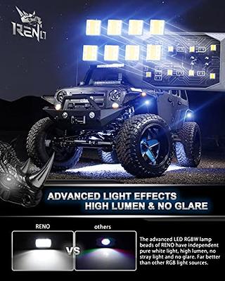 Rock Lights for Trucks 4 PCS, RGB Underglow Car Light with App/Remote  Control & Music Mode, High Bright Multilcolor Waterproof IP68 Neon LED Rock  Lights Kits for Cars, Trucks - Yahoo Shopping