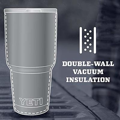 YETI Rambler 30-fl oz Stainless Steel Tumbler with MagSlider Lid, Black at