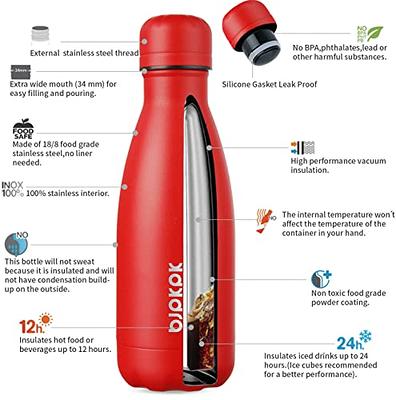 BJPKPK Stainless Steel Water Bottles 25oz Kids Insulated Water Bottle  Travel Sports Water Bottles for School, White - Yahoo Shopping