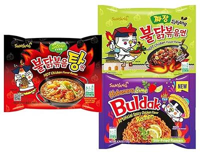 Korean Buldak Stir-Fried Ramen - Hot Chicken Flavor, Packaging May