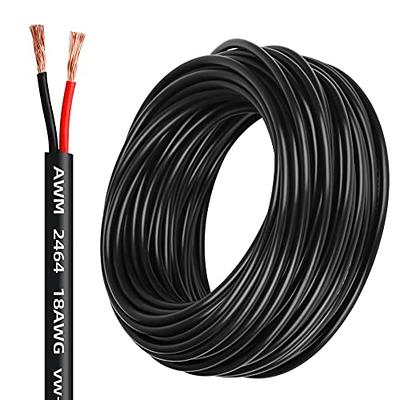 18 Gauge Electrical Wire 2 Conductor 18 AWG Electrical Wire Stranded PVC  Cord Oxygen-Free Copper Cable 100FT 2 Core Flexible Extension Power Cord  for Auto Cord for LED Lamp Lighting Strips Automotive… - Yahoo Shopping