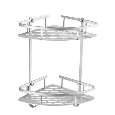 Cubilan Wall Mount Adhesive Stainless Steel Corner Shower Caddy