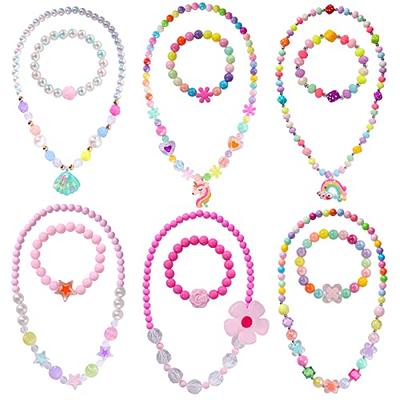 ibasenice 2 Sets Children's Jewelry Girly Gifts for Girls Shell